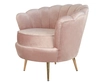 Кресло ракушка Pearl Pink