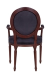 Мягкий стул с подлокотниками Delo Kora Arm Black
